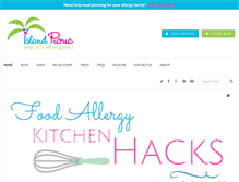 Tablet Screenshot of islandpicnic.com